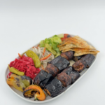 Patlican kebab (eggplant kebab)